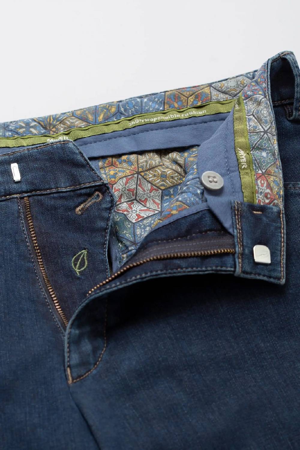 Meyer Jeans blu stone meyer modern fit super stretch Novità