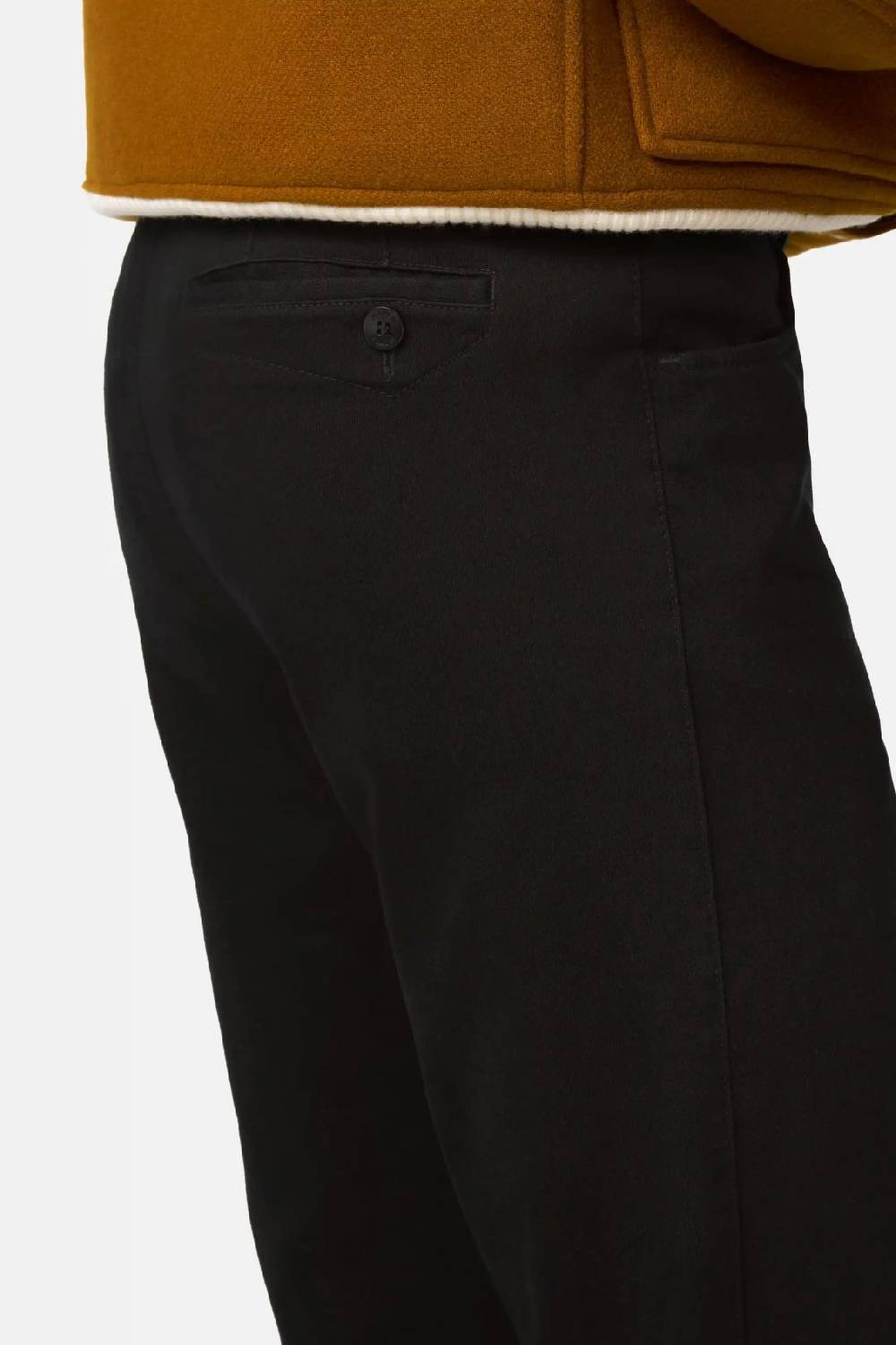 Meyer Jeans meyer nero modern fit cotone denim biologico Sconto