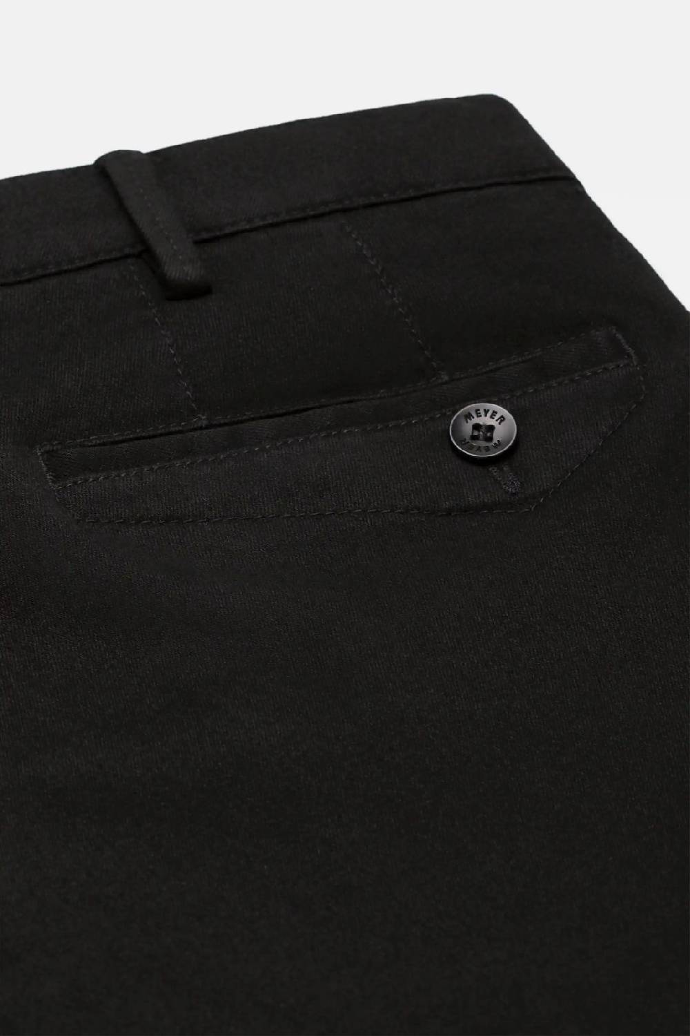 Meyer Jeans meyer nero modern fit cotone denim biologico Sconto