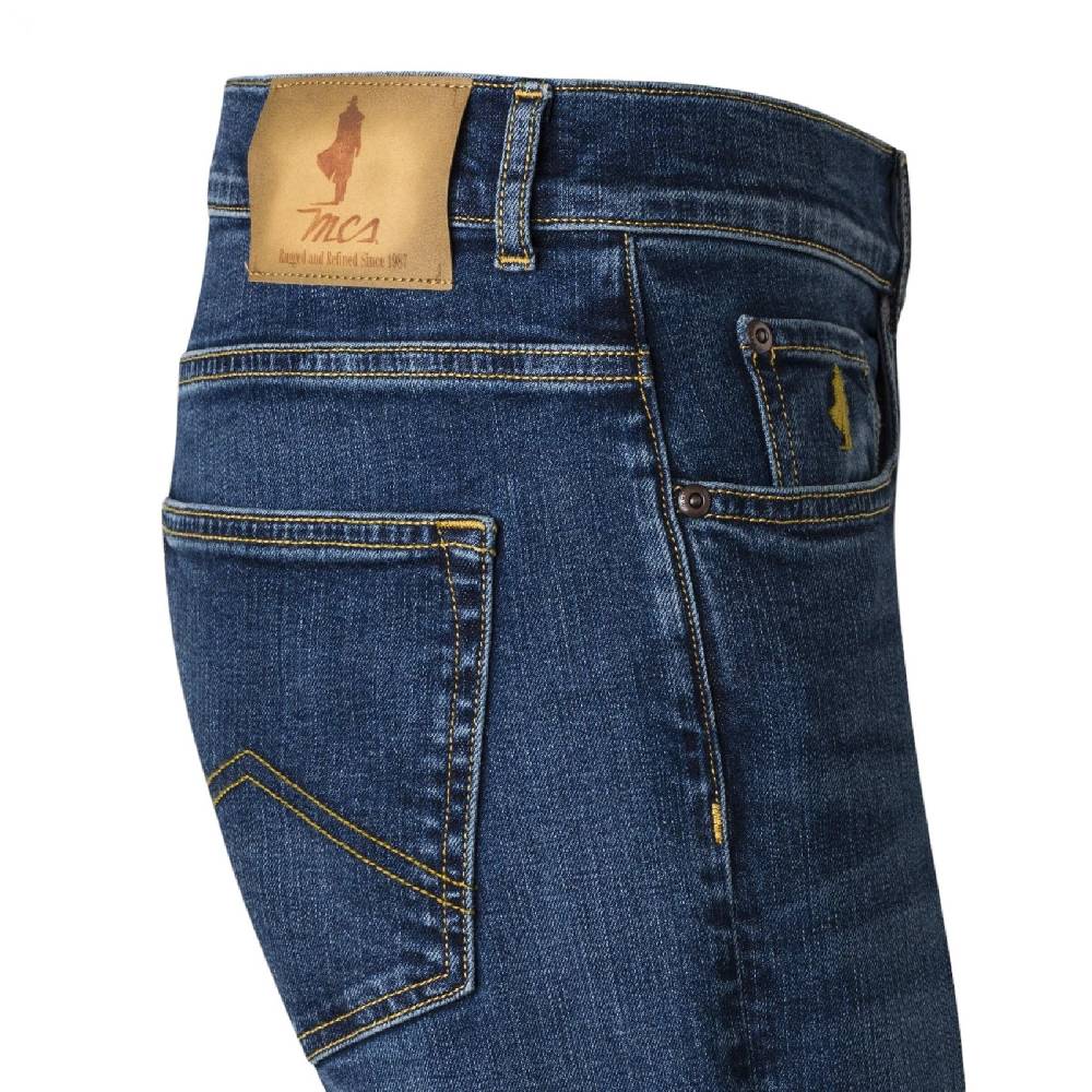 MCS Jeans slim fit elasticizzato mcs lavaggio scuro Economico