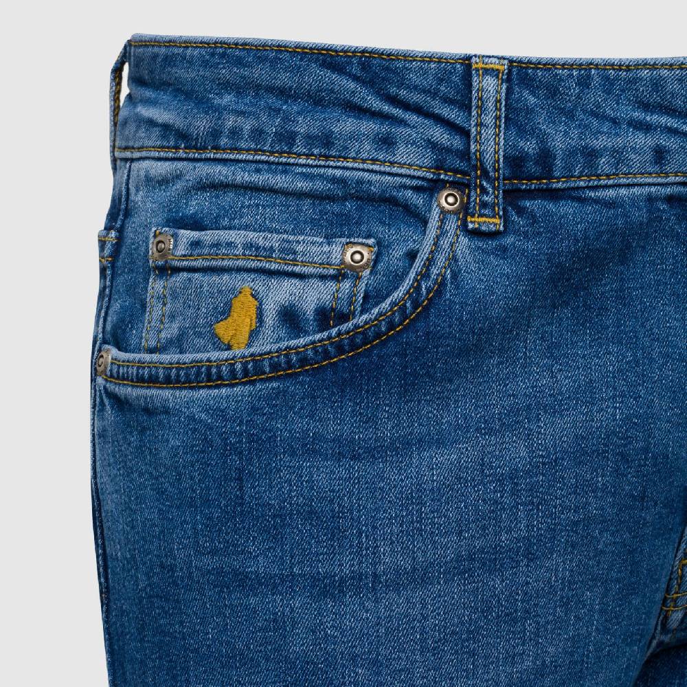 MCS Jeans stretch lavaggio medio mcs regular fit denim Vendita Economica