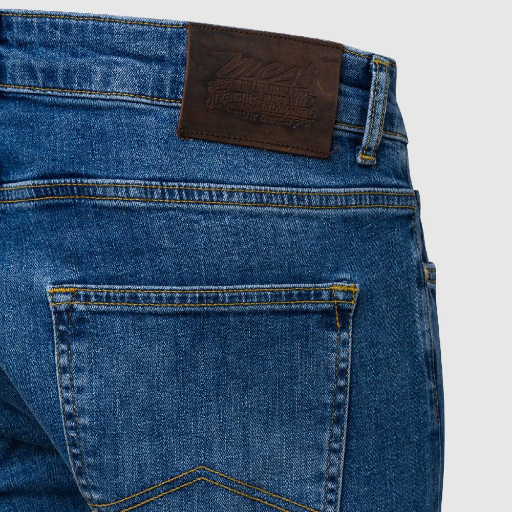 MCS Jeans stretch lavaggio medio mcs regular fit denim Vendita Economica