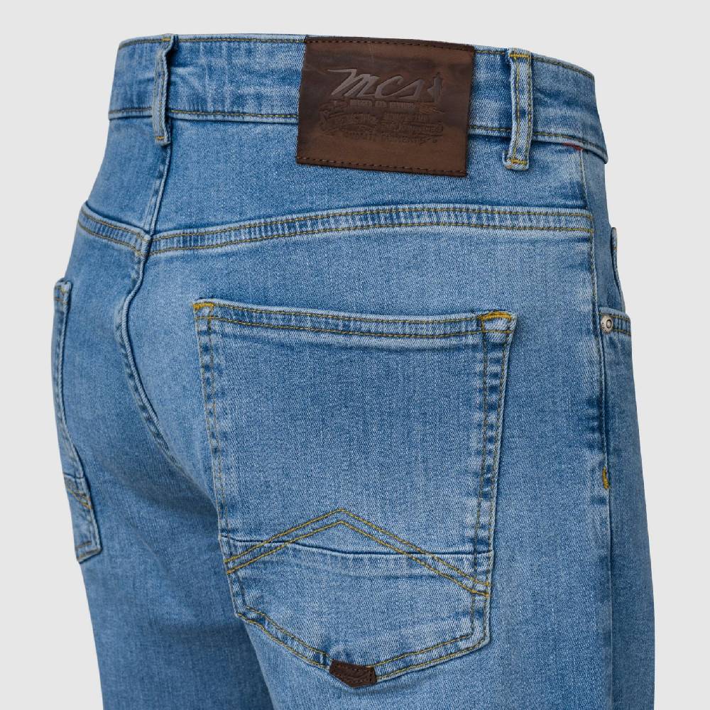 MCS Cinque tasche denim chiaro stretch mcs regular fit Saldi Di Fabbrica