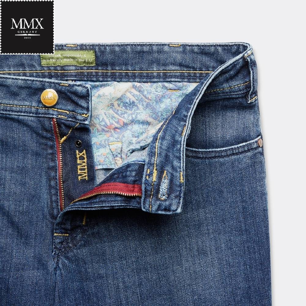 MMX Germany Jeans mmx blu stone washed stretch slim fit I Più Venduti