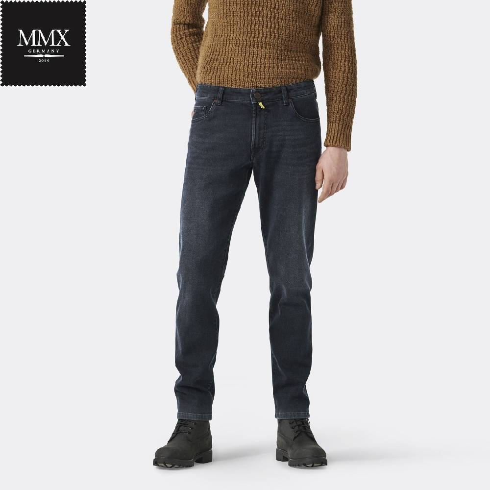 MMX Germany Jeans blu scuro mmx denim stretch autentico