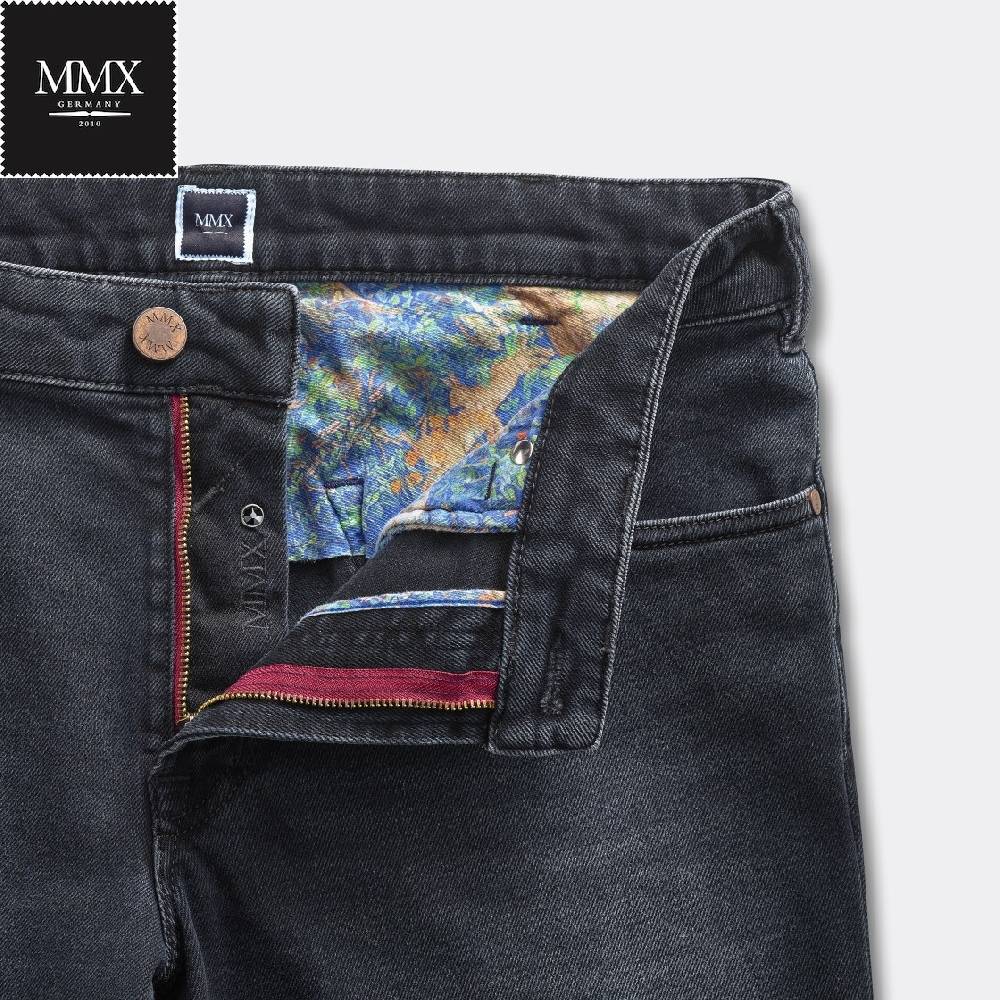 MMX Germany Jeans blu scuro mmx denim stretch autentico In Saldo