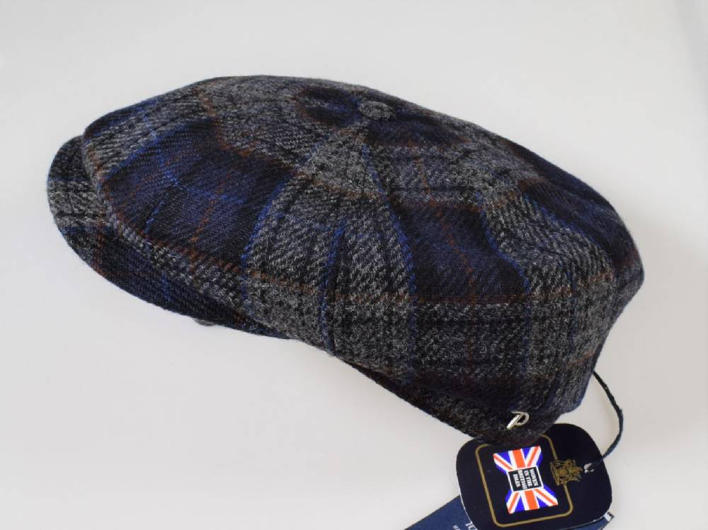Panizza Cappello panizza fantasia british blu a quadri peaky blinders Promozione Limitata