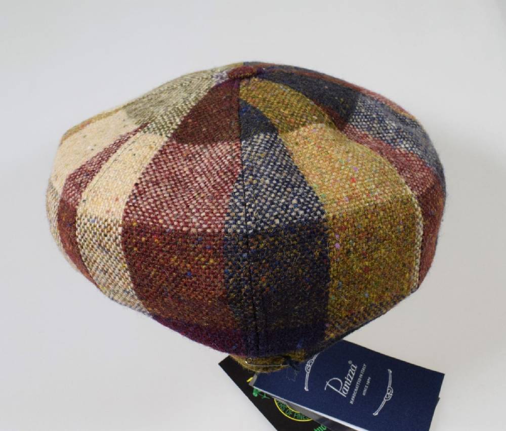 Panizza Cappello panizza lana tweed donegal irlandese peaky blinders Fino Al -60%