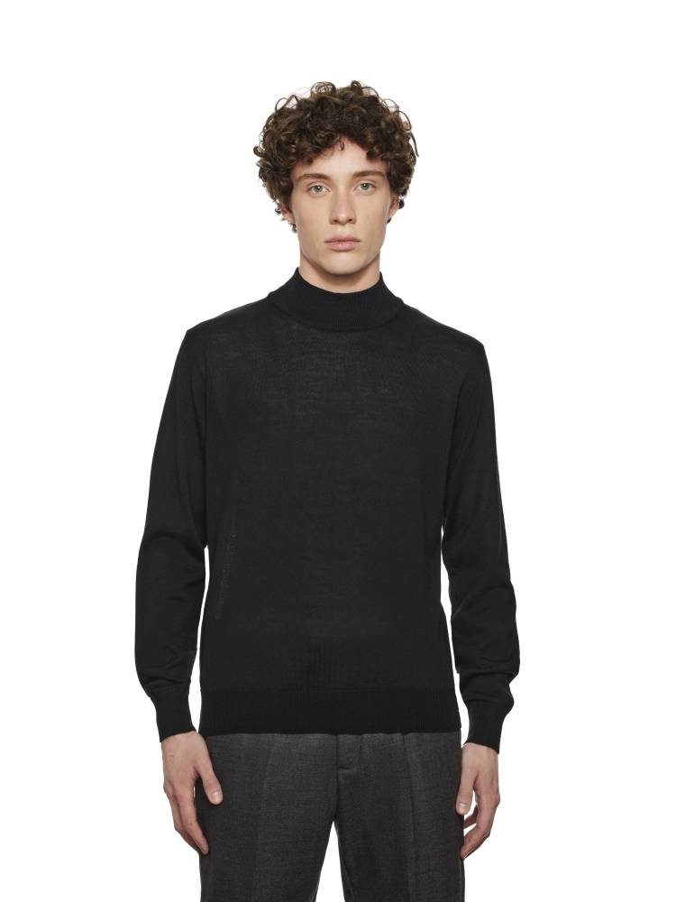 Montechiaro Lupetto montechiaro in misto lana pettinata modern fit Online