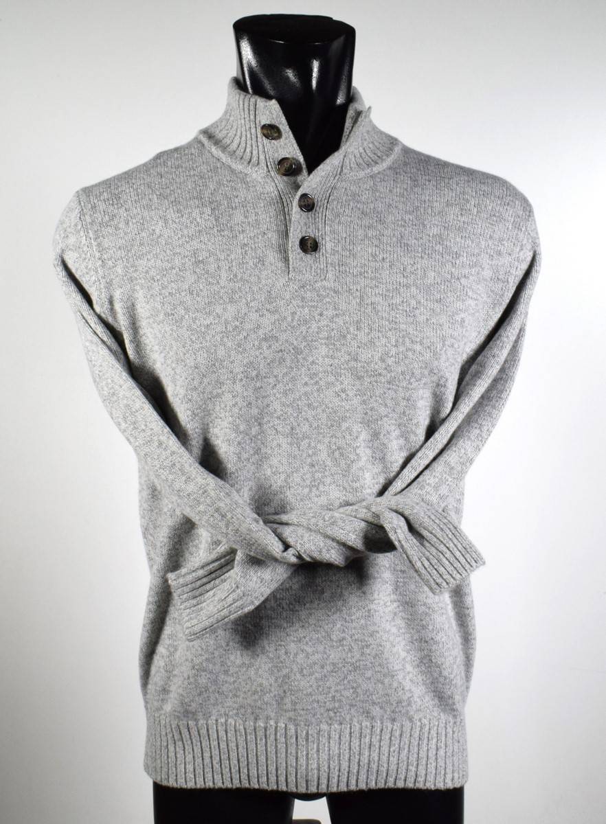 Cavalieri Milano Maglione lupetto con bottoni cavalieri milano misto cashmere Vendita Calda