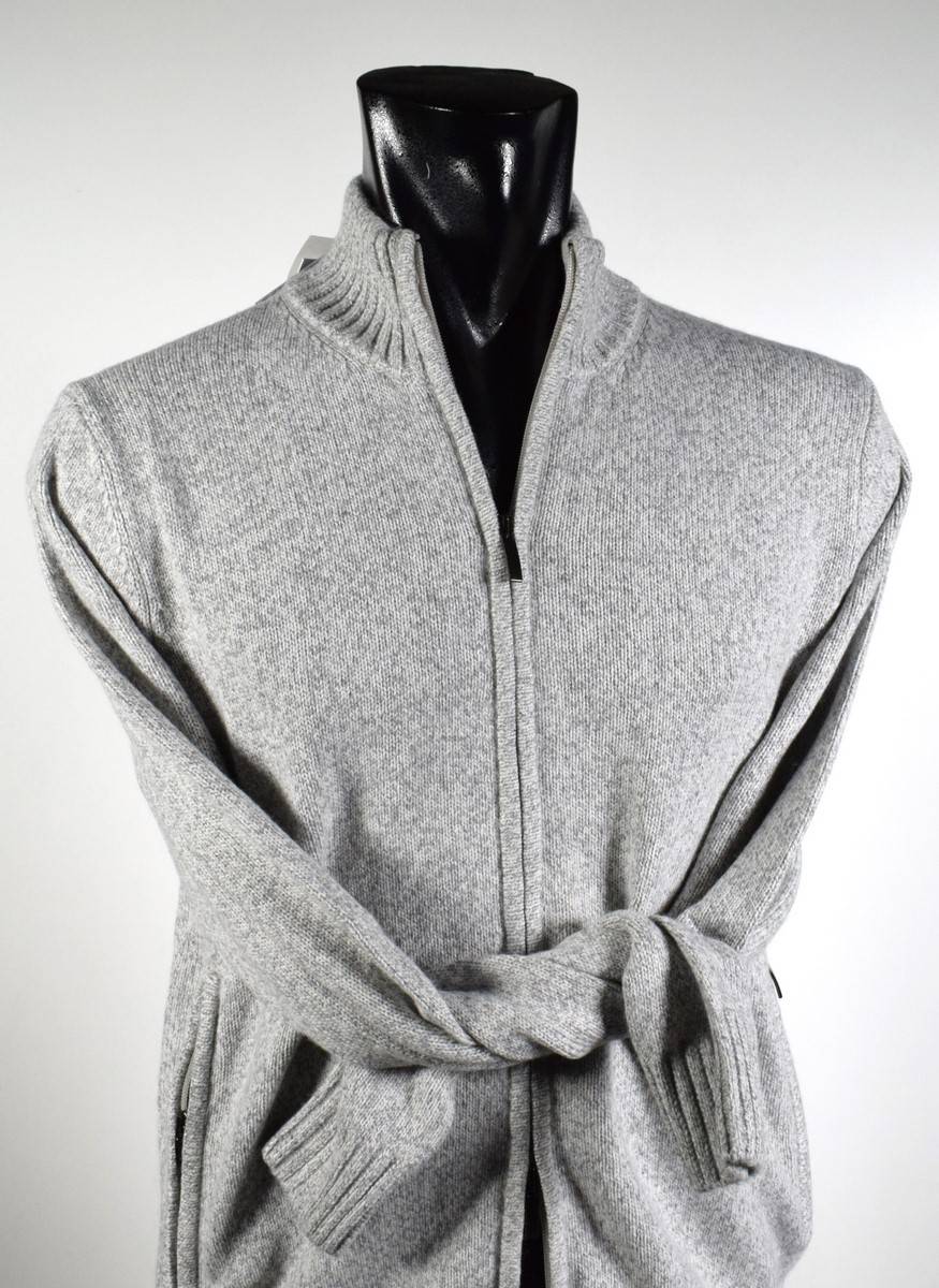 Cavalieri Milano Cardigan giacca con zip misto cashmere cavalieri milano I Più Venduti