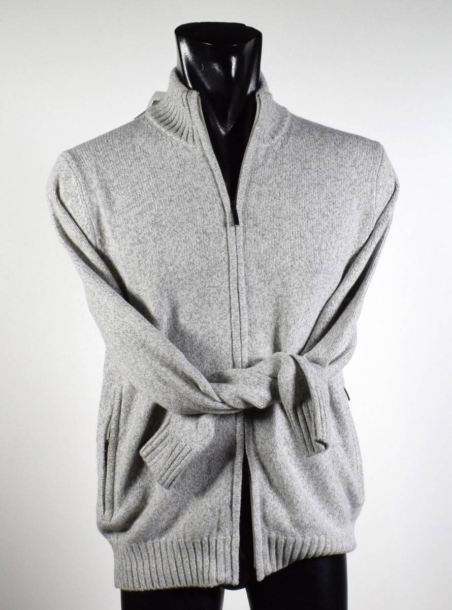 Cavalieri Milano Cardigan giacca con zip misto cashmere cavalieri milano I Più Venduti