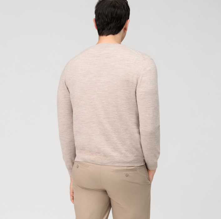 Olymp Girocollo olymp beige lana merinos regular fit 2025