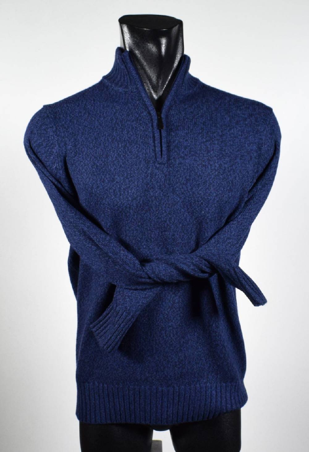 Cavalieri Milano Lupetto con zip cavalieri lana cashmere seta Pezzi Unici