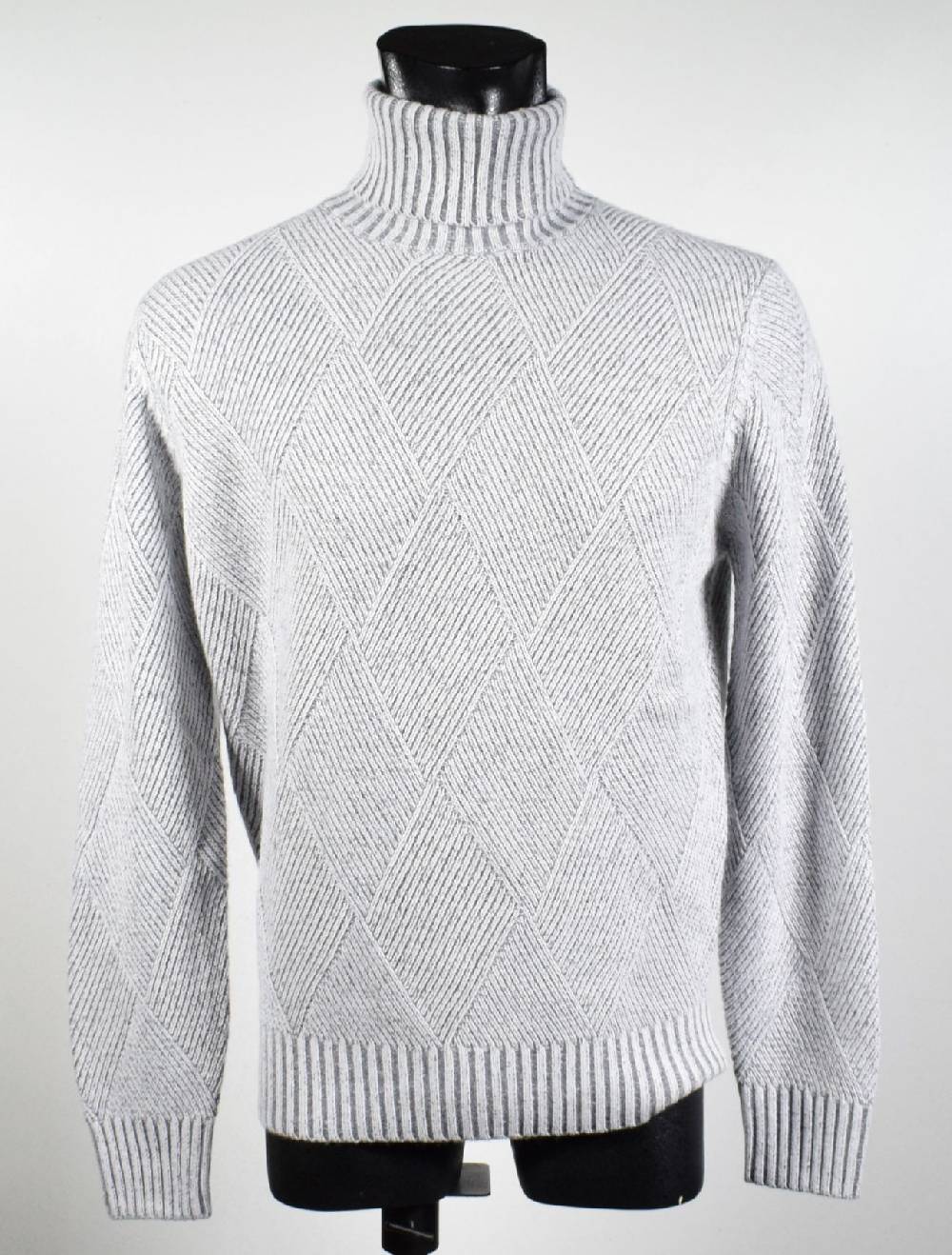 Cavalieri Milano Dolcevita intarsio vanisè cavalieri lana cashmere Negozi Online