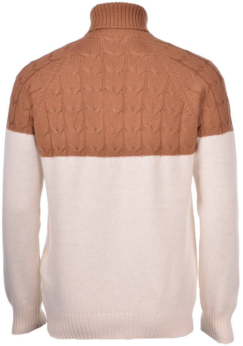 Gran Sasso Dolcevita gran sasso in air wool bicolore Promozione Limitata