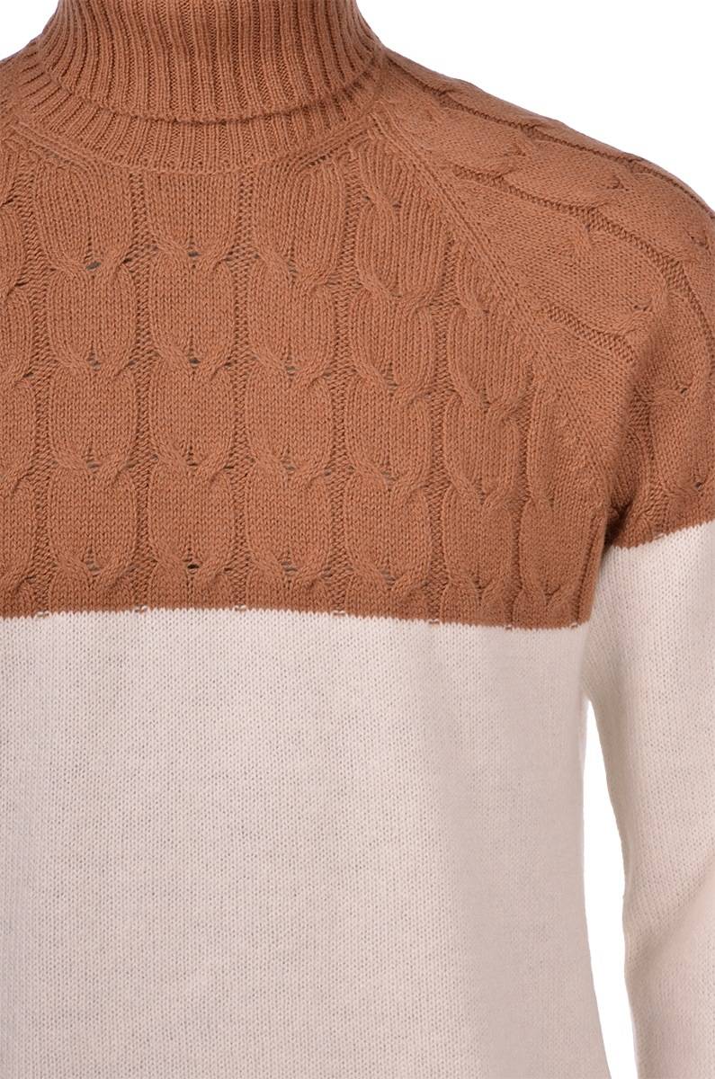 Gran Sasso Dolcevita gran sasso in air wool bicolore Promozione Limitata