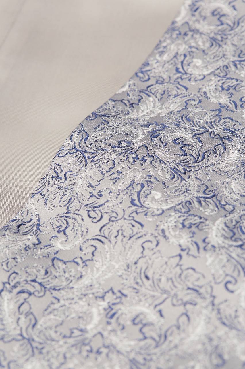 Digel Panciotto elegante cerimonia digel grigio perla con blu Convenienza