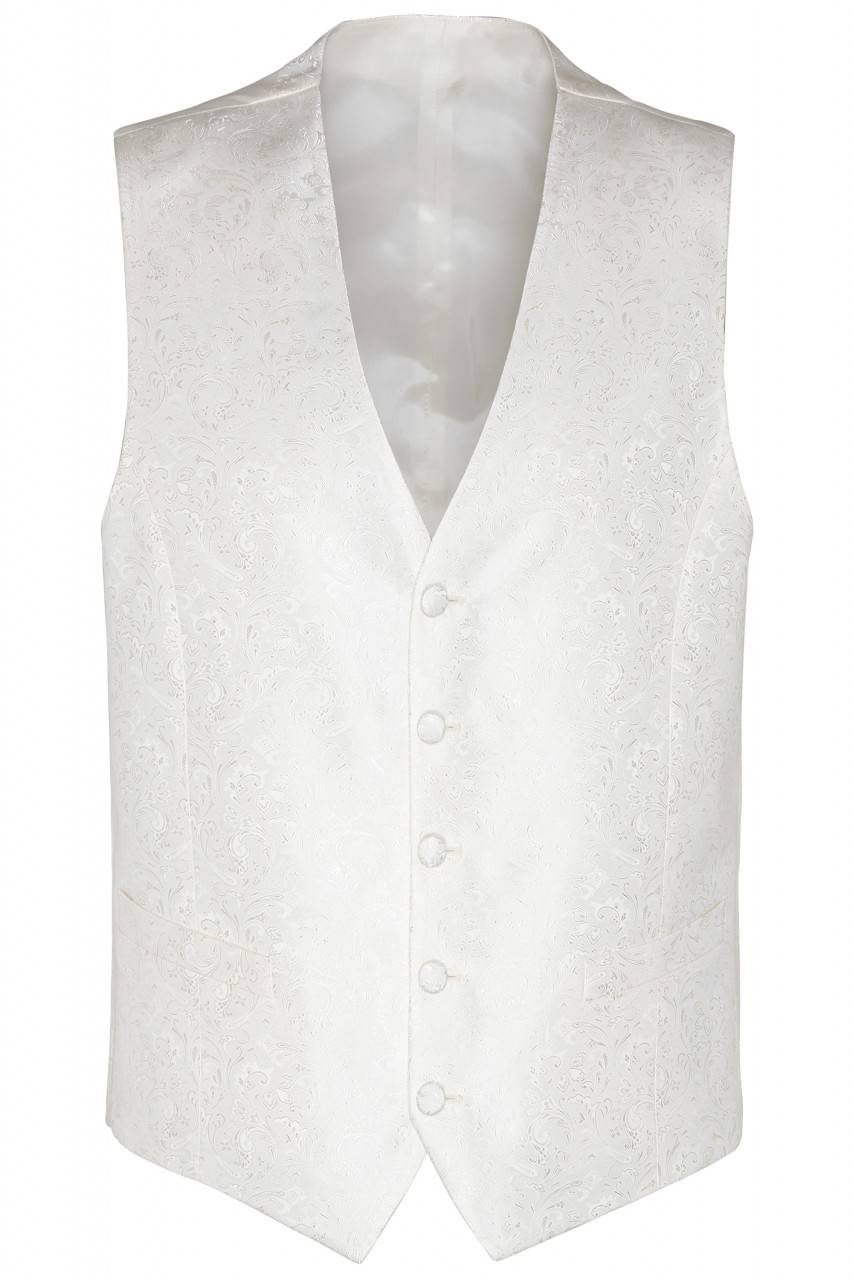 Digel Panciotto gilet completo di cravatta e pochette ecru digel Online
