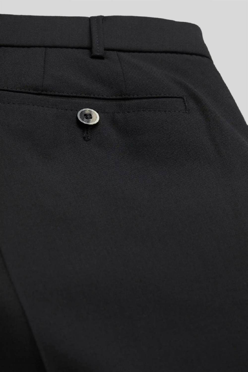 Meyer Pantalone meyer nero in premium soft twill comfort fit Offerte