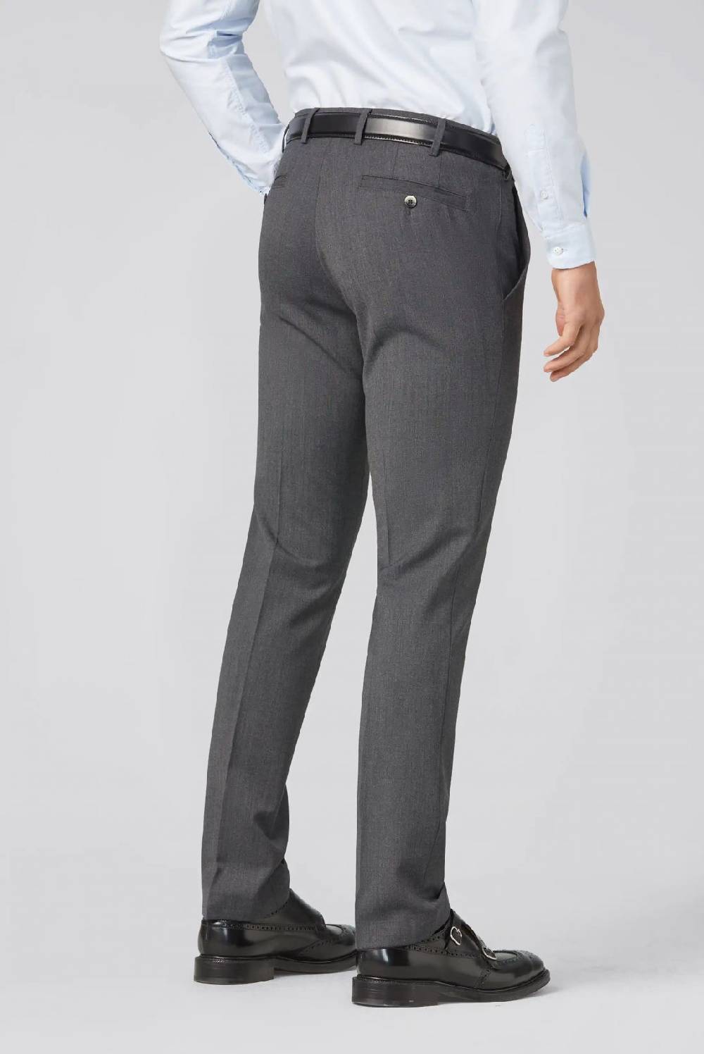 Meyer Pantalone meyer grigio medio in premium soft twill comfort fit Hotsell
