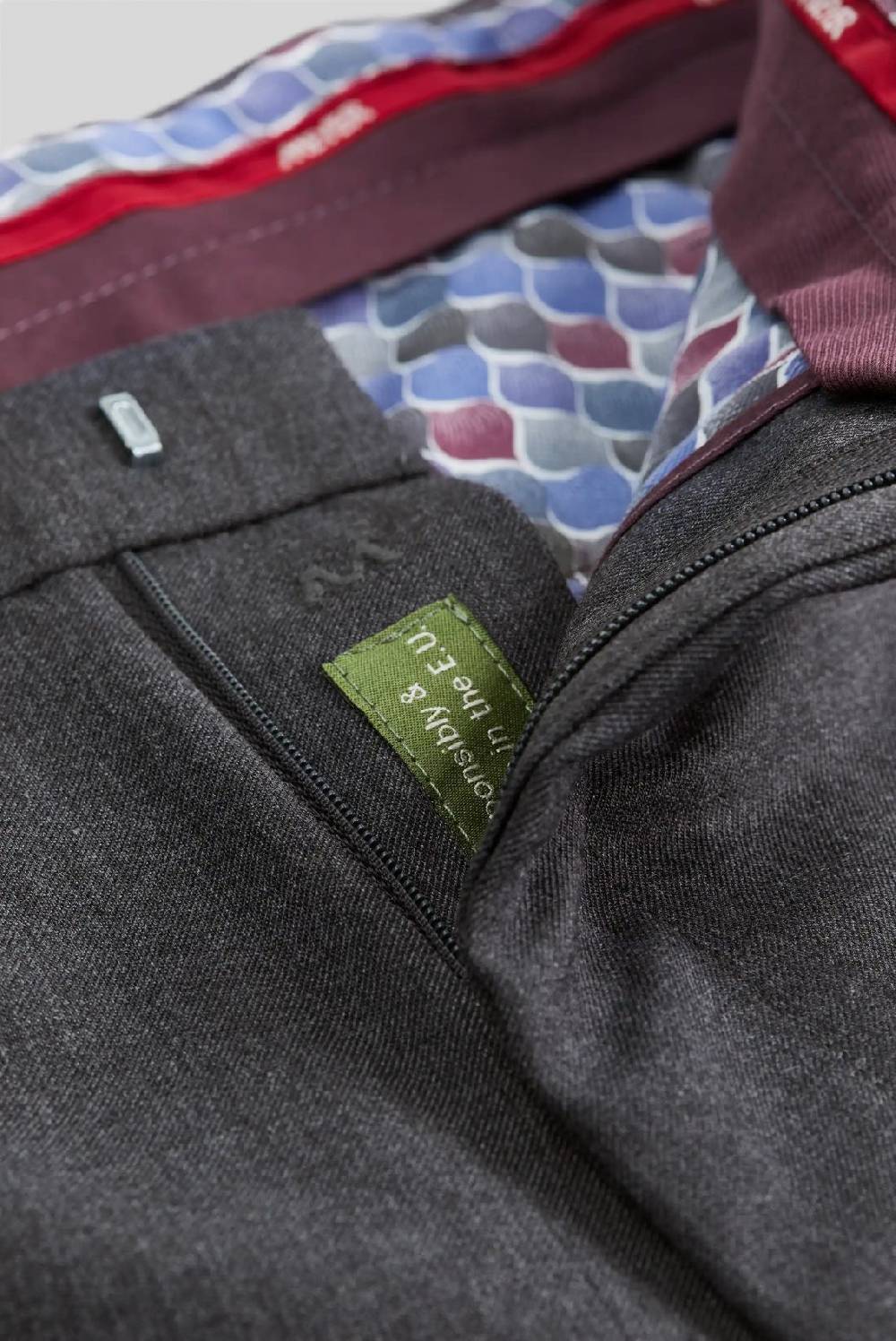 Meyer Pantalone meyer grigio medio in premium soft twill comfort fit Hotsell