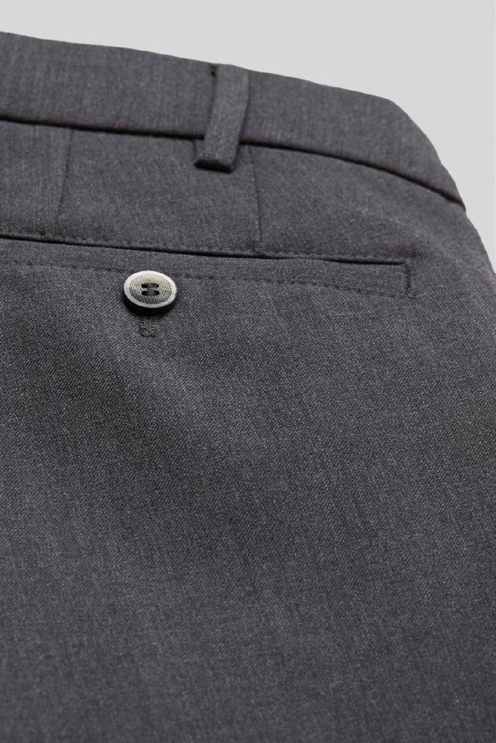 Meyer Pantalone meyer grigio medio in premium soft twill comfort fit Hotsell
