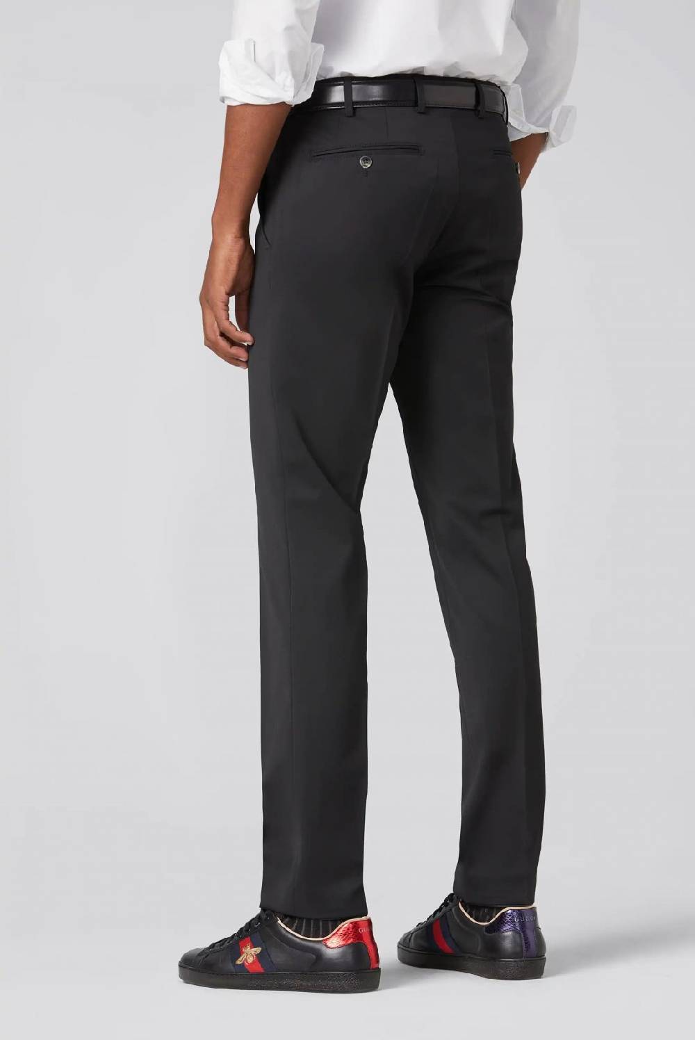 Meyer Pantalone nero meyer travel twill modern fit Negozio