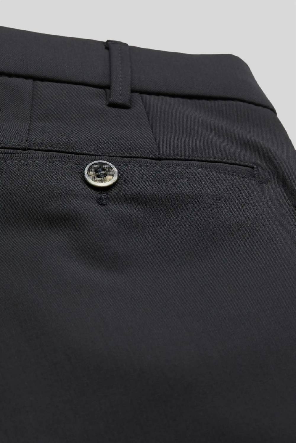 Meyer Pantalone nero meyer travel twill modern fit Negozio
