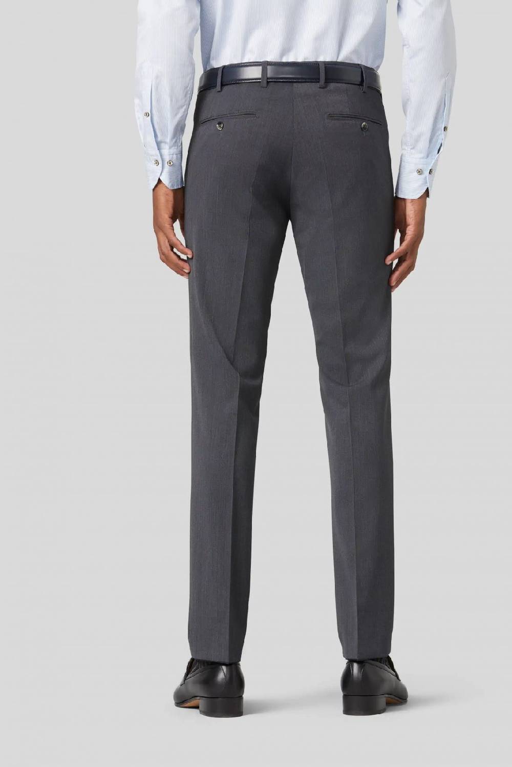 Meyer Pantalone grigio medio meyer travel twill modern fit In Saldo