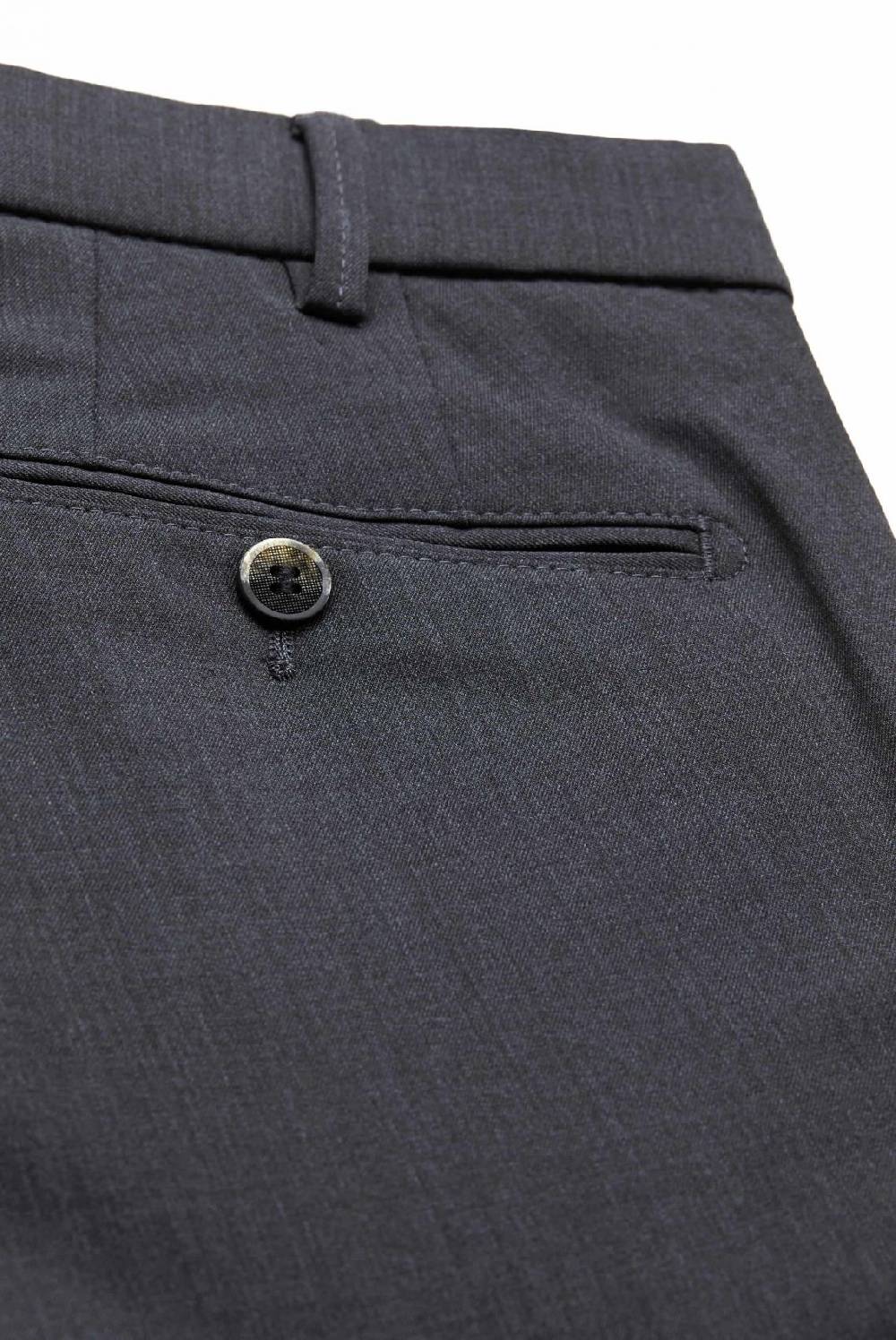 Meyer Pantalone grigio medio meyer travel twill modern fit In Saldo