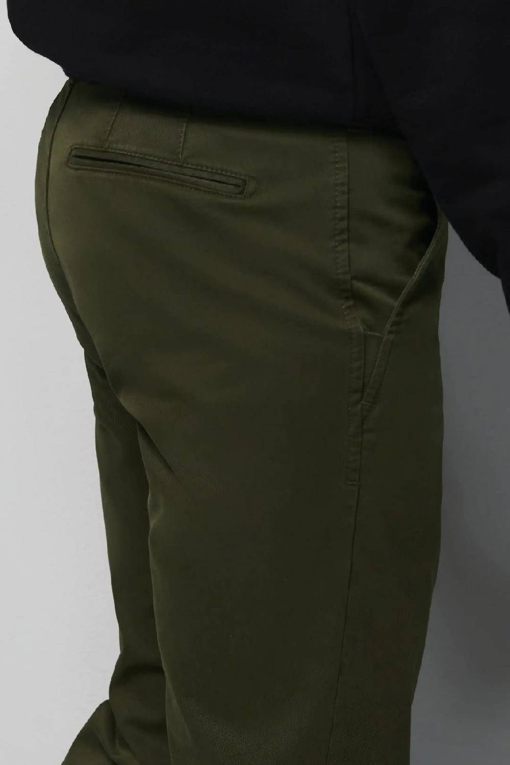Meyer Pantalone regular fit verde cotone bio stretch m5 by meyer Spedizione Gratuita