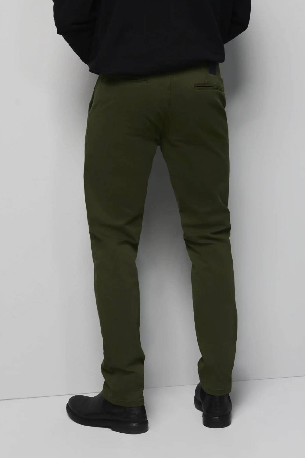Meyer Pantalone regular fit verde cotone bio stretch m5 by meyer Spedizione Gratuita