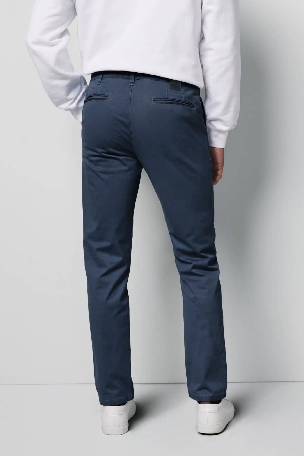 Meyer Pantalone regular fit blu marine cotone bio stretch m5 by meyer Negozi Online