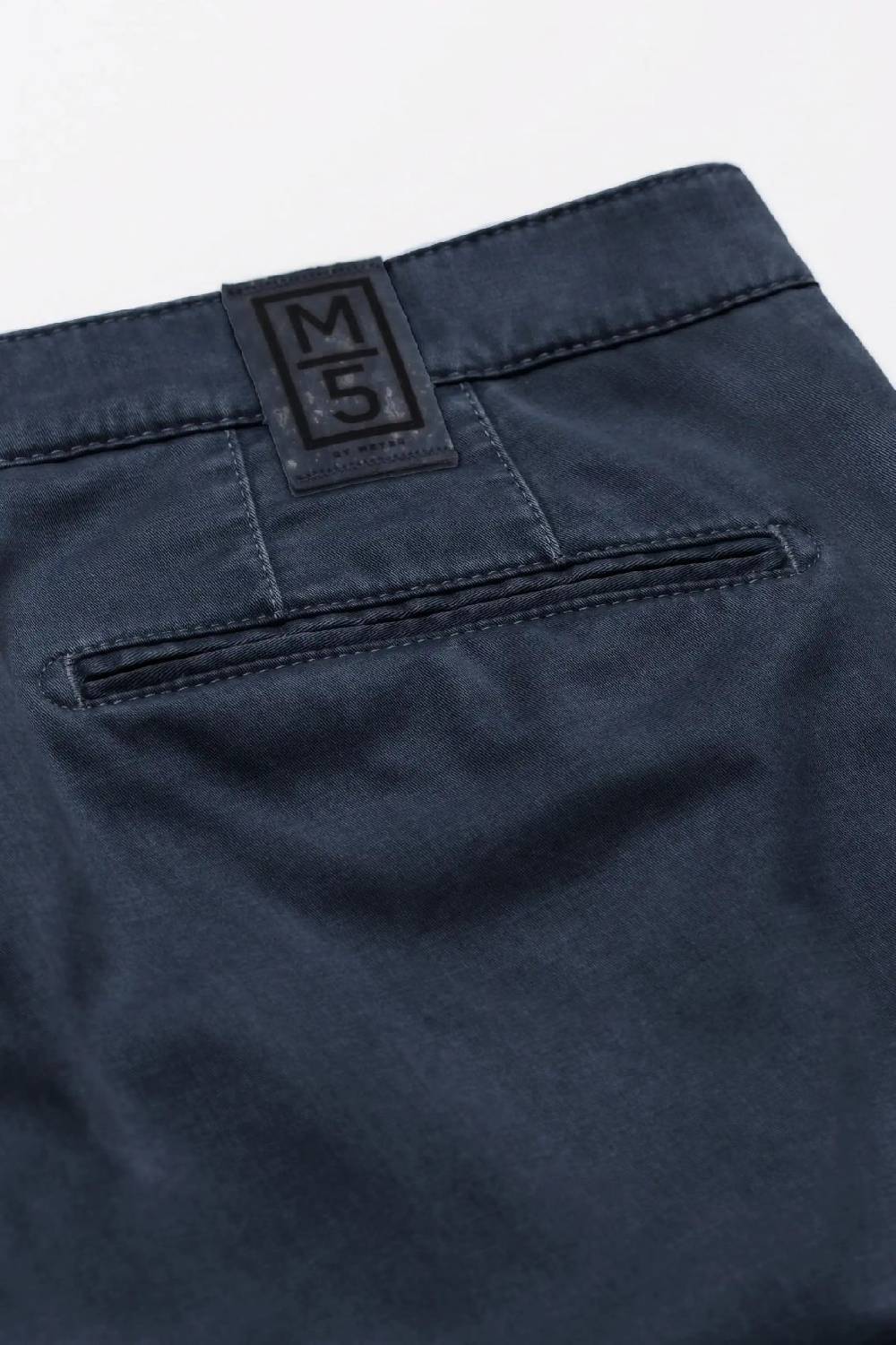 Meyer Pantalone regular fit blu marine cotone bio stretch m5 by meyer Negozi Online