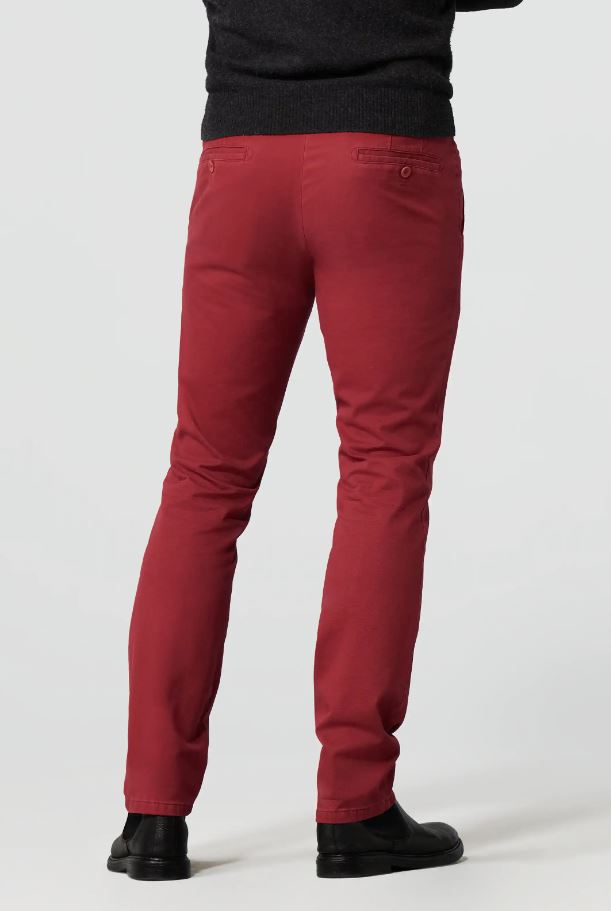 Meyer Pantalone rosso meyer in cotone stretch drop quattro comfort fit Fino al 55% di sconto