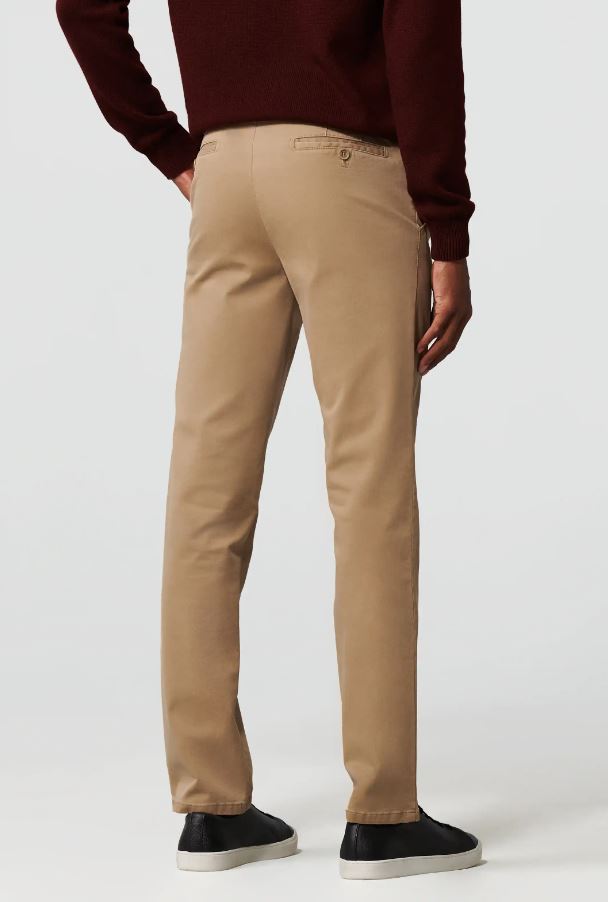 Meyer Pantalone color cammello meyer in cotone stretch drop quattro comfort fit Affare Del Giorno