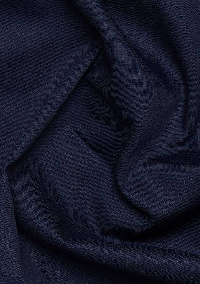 Eterna Camicia blu scuro eterna slim fit collo francese cotone cover Hotsell