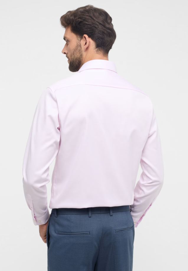 Eterna Camicia rosa eterna modern fit collo classico italiano Vendite Flash