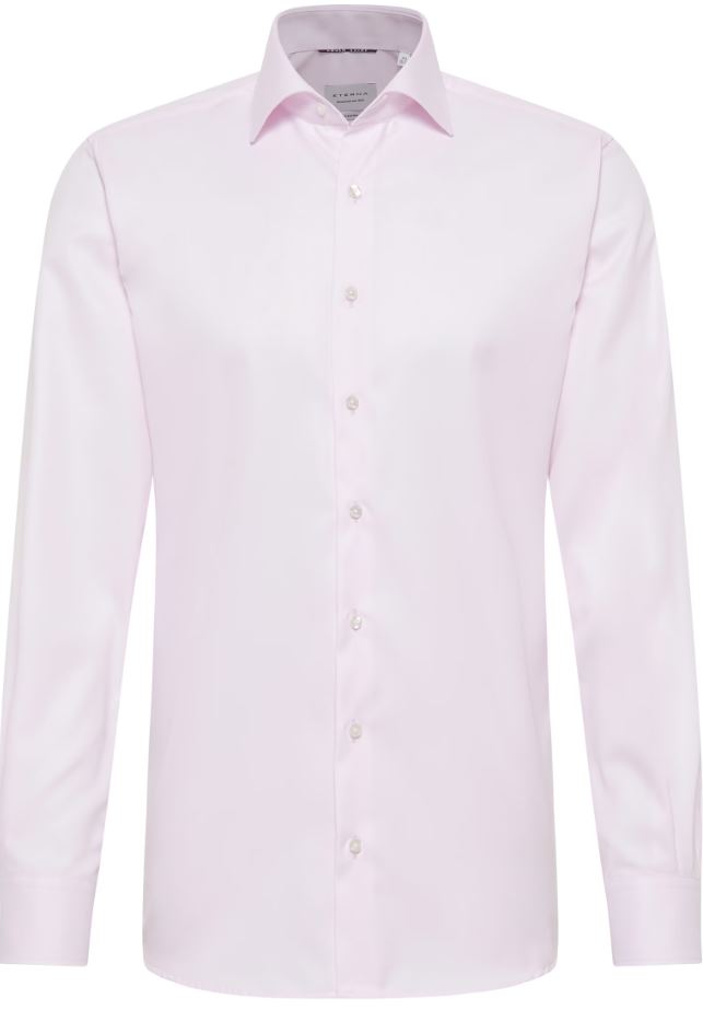 Eterna Camicia rosa eterna modern fit collo classico italiano Vendite Flash