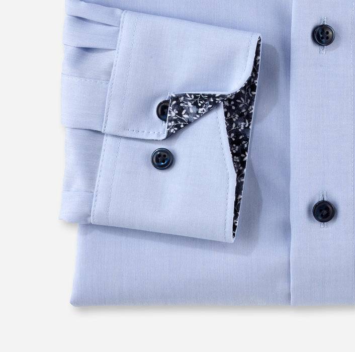 Olymp Camicia olymp celeste modern fit con taschino Fino Al -60%