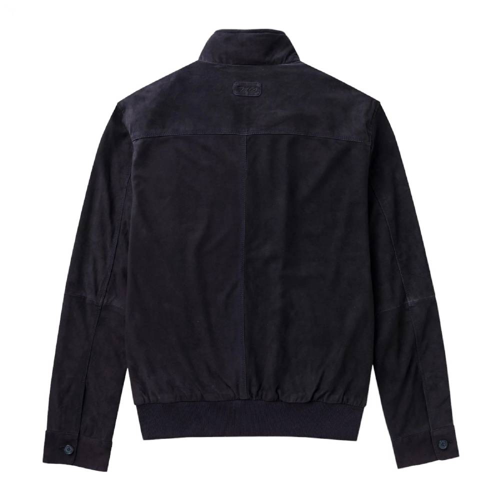 MCS Giacca bomber harrington mcs in pelle scamosciata Presa