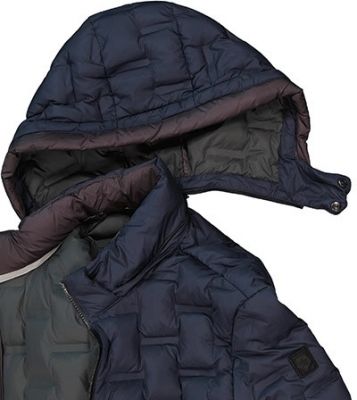 Milestone Giacca piumino milestone trapuntato con cappuccio staccabile Hotsell