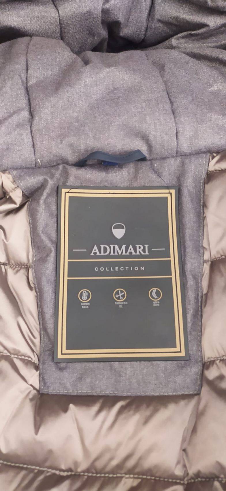 Adimari Giaccone blu adimari imbottito in eco piuma In Saldo