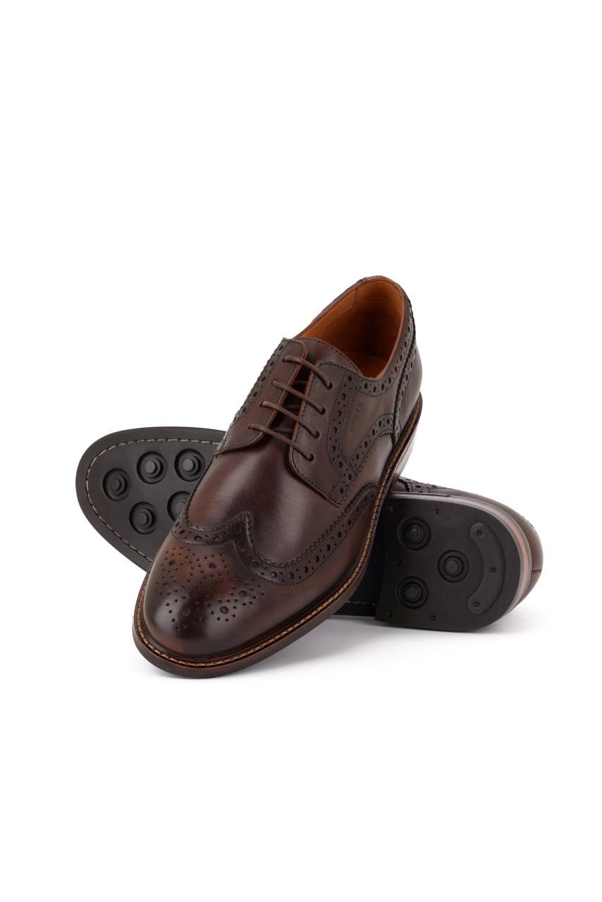 Digel Scarpa raffinata derby stile inglese in vera pelle In Linea