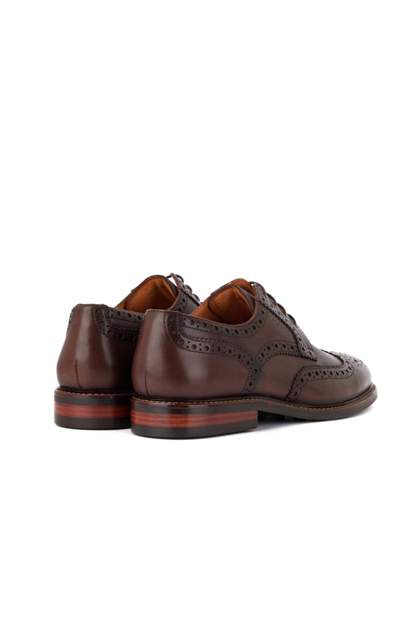 Digel Scarpa raffinata derby stile inglese in vera pelle In Linea