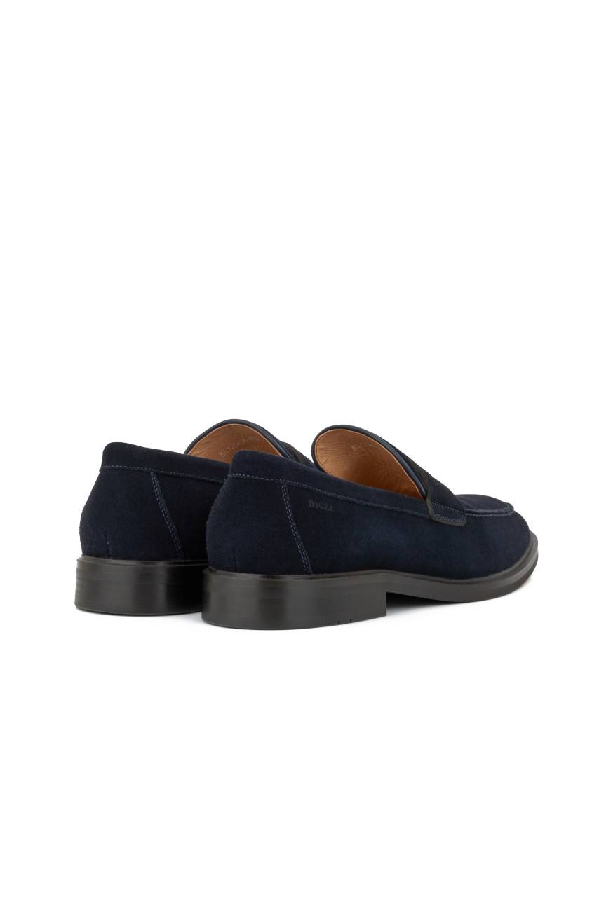 Digel Mocassino blu digel in pelle scamosciata Spedizione Gratuita