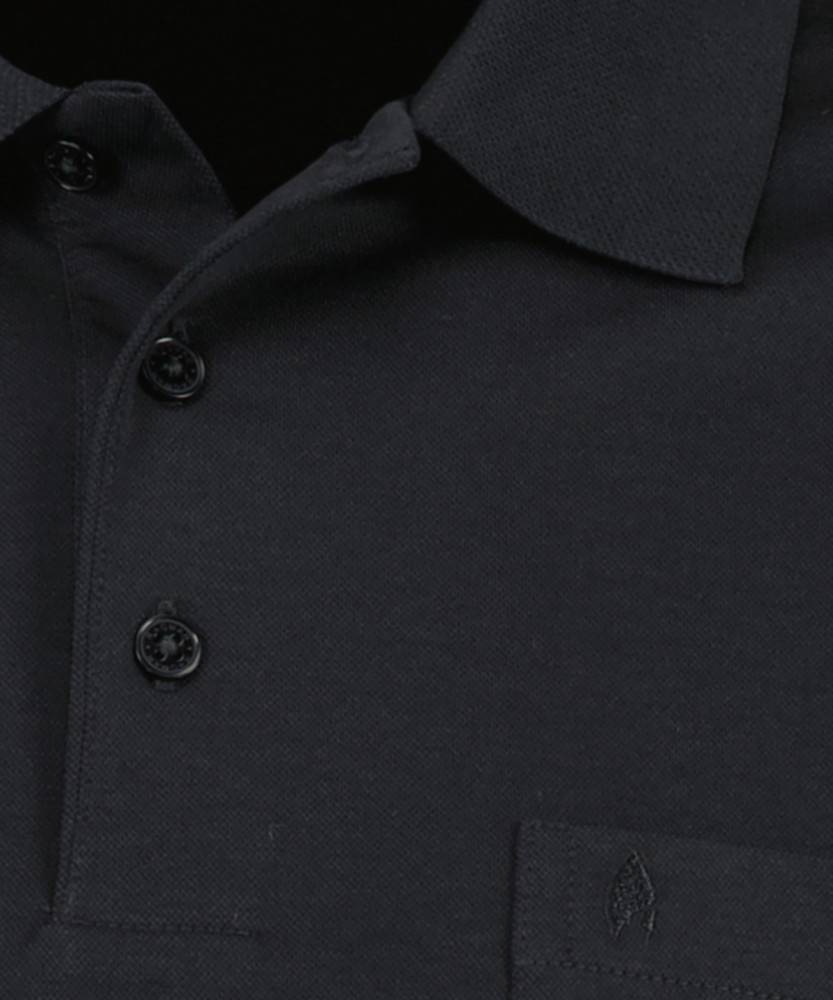 Ragman Polo nera con taschino ragman no stiro modern fit Negozi Online