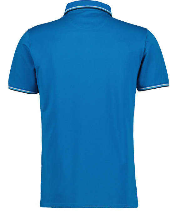 Ragman Polo azzurra in tessuto performante ragman modern fit Novità