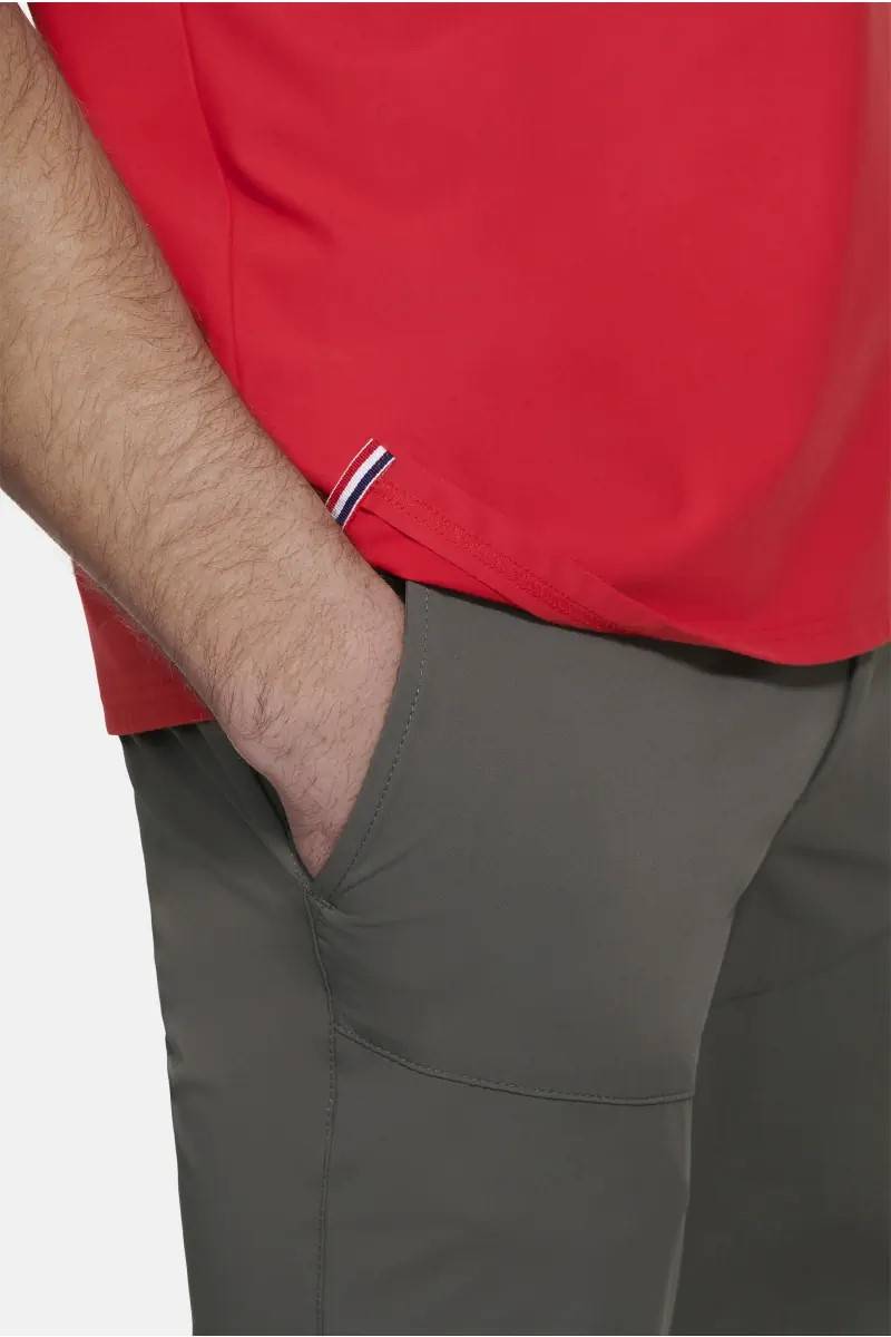 Meyer Polo meyer rossa tessuto performante tecnico Outlet